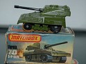 Matchbox - Tanque - Tank S-P Gun - 1976 - Verde - Metal - 0